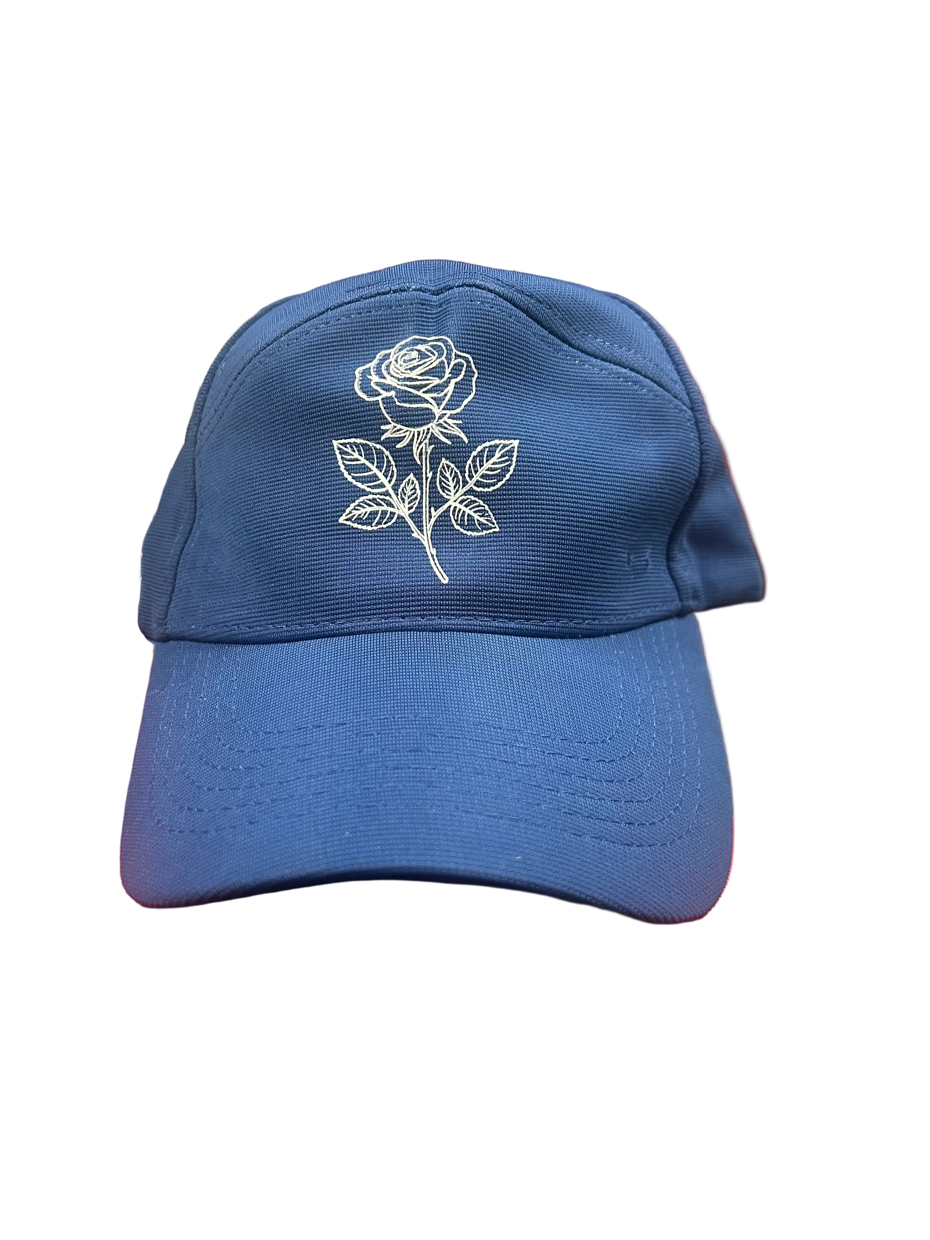 Rose Print Cap