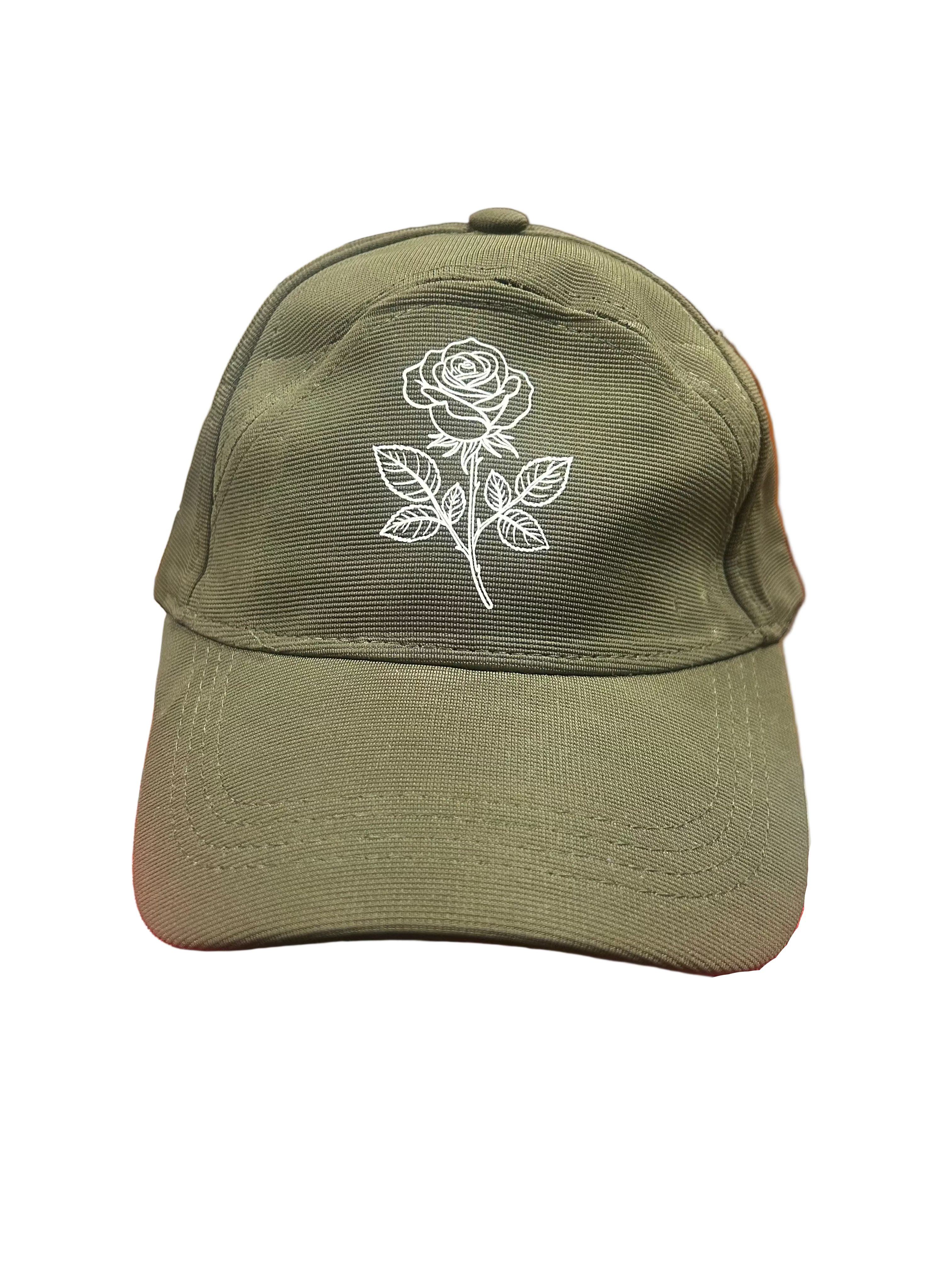 Rose Print Cap