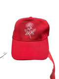 Rose Print Cap