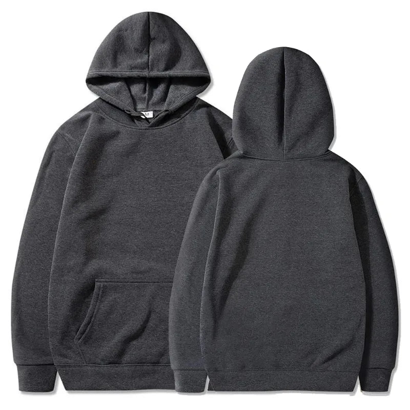 Fashion Casual Fleece Hoodies Men Wholesale Plain White Pullover Hoodie Unisex Cheap Sweatshirt With Hood Polerones Para Hombre