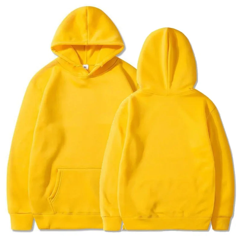 Fashion Casual Fleece Hoodies Men Wholesale Plain White Pullover Hoodie Unisex Cheap Sweatshirt With Hood Polerones Para Hombre